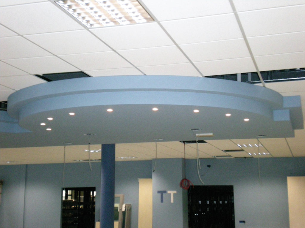 Soffitti in gesso rivestito