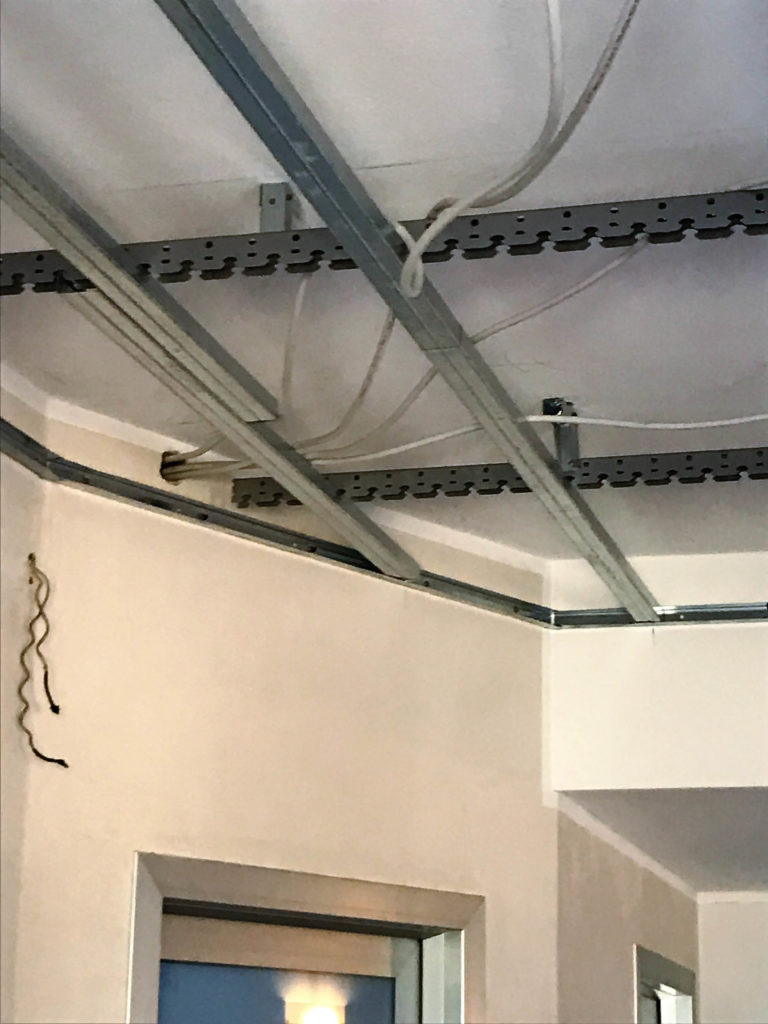 Soffitti in gesso rivestito